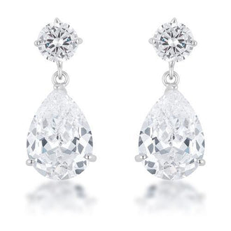 Shimmering CZ Earrings