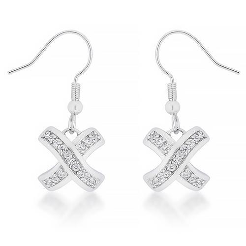 Timeless Pave Drop Earrings