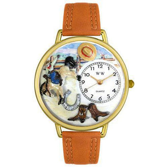 Rodeo Watch in Gold (Large)