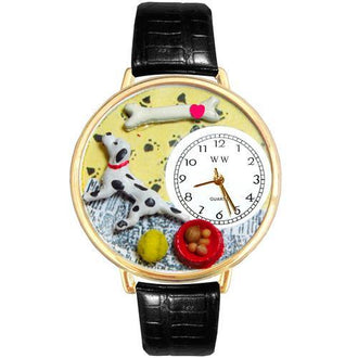 Dalmatian Watch in Gold (Large)