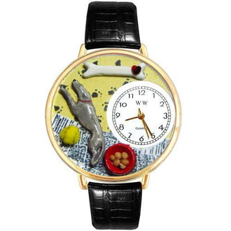 Greyhound Watch in Gold (Large)