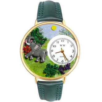 Elephant Watch in Gold (Large)