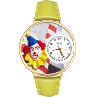 Clown Face Watch in Gold (Large)