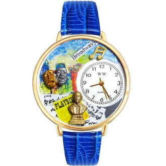 Drama Theater Watch in Gold (Large)