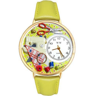 Sewing Watch in Gold (Large)