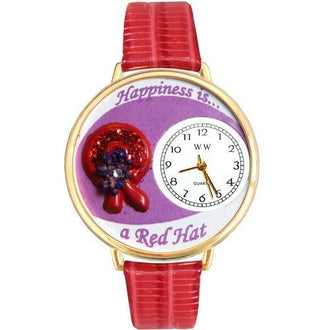 Red Hat Watch in Gold (Large)