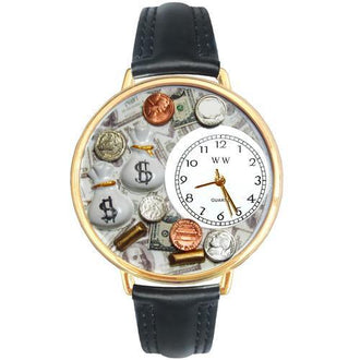 Banker Watch in Gold (Large)