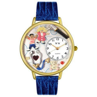 Pediatrician Watch in Gold (Large)