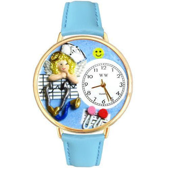 Nurse Angel Watch in Gold (Large)