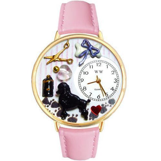 Dog Groomer Watch in Gold (Large)