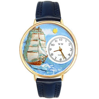 Sailing Watch in Gold (Large)