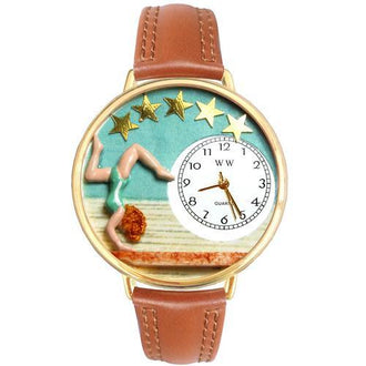 Gymnastics Watch in Gold (Large)