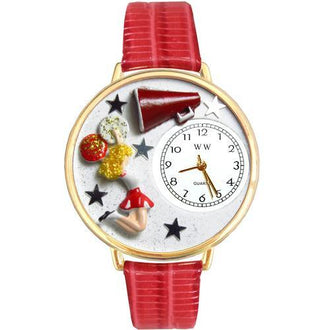 Cheerleader Watch in Gold (Large)