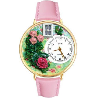 Roses Watch in Gold (Large)