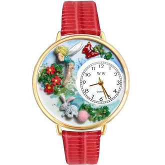 Garden Fairy Watch in Gold (Large)