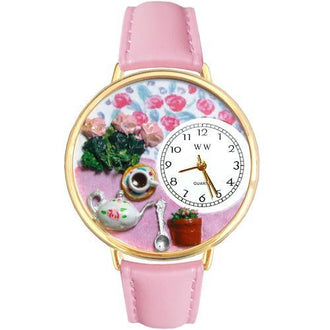 Tea Roses Watch in Gold (Large)