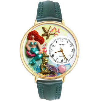 Mermaid Watch in Gold (Large)