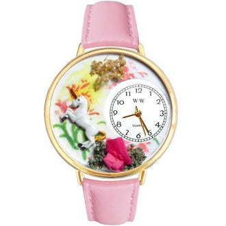 Unicorn Watch in Gold (Large)