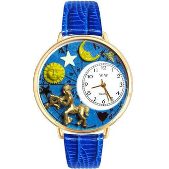 Sagittarius Watch in Gold (Large)