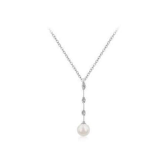 Pearl and Diamond Necklace in Set