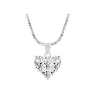 Cz Heart Pendant (pack of 1 EA)