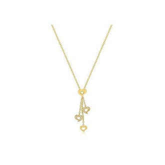 Golden Heart Charm Pendant (pack of 1 ea)