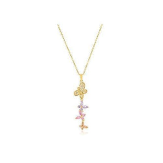 Goldtone Multi-butterfly Pendant (pack of 1 ea)