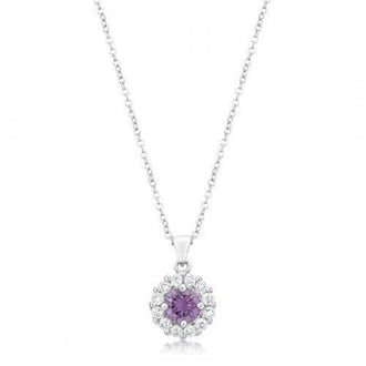 Bella Bridal Pendant In Purple (pack of 1 ea)