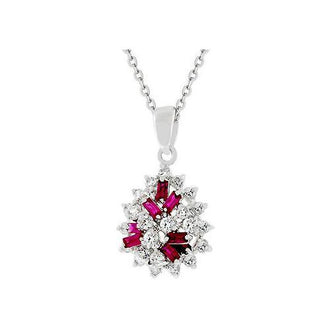 Cluster Of Ruby Pendant (pack of 1 EA)