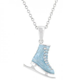 Enamel Ice Skate Pendant (pack of 1 ea)