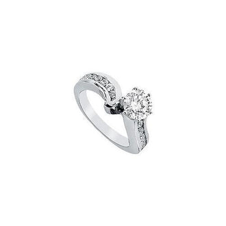 Diamond Engagement Ring : Platinum - 1.00 CT Diamonds