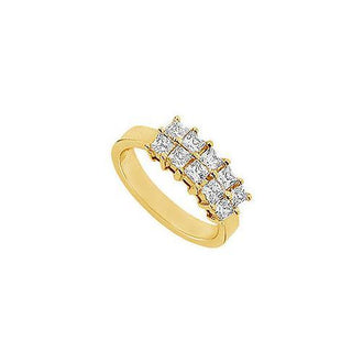 Diamond Ring : 14K Yellow Gold - 1.00 CT Diamonds