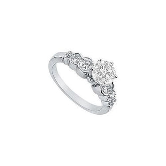 Diamond Engagement Ring : Platinum - 1.50 CT Diamonds