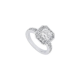 Diamond Engagement Ring : Platinum - 1.00 CT Diamonds