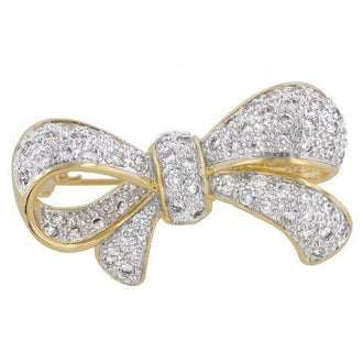 Bow Brooch (pack of 1 ea)