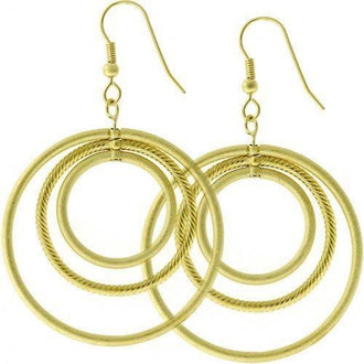 Golden Illusion Earrings (pack of 1 ea)