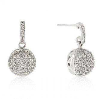 Crystal Ball Dangle Earrings (pack of 1 ea)