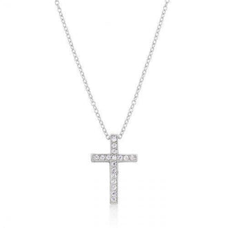 Cubic Zirconia Bling Cross Pendant (pack of 1 ea)