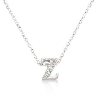 Micro-pave Initial Z Pendant (pack of 1 ea)