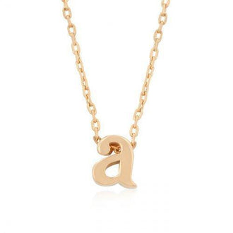 Rose Gold Initial A Pendant (pack of 1 ea)