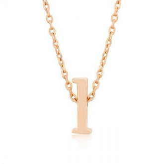 Rose Gold Initial L Pendant (pack of 1 ea)