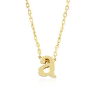 Golden Initial A Pendant (pack of 1 ea)