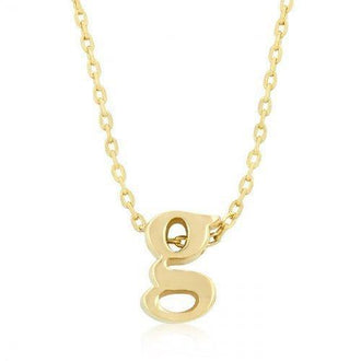 Golden Initial G Pendant (pack of 1 ea)