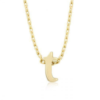 Golden Initial T Pendant (pack of 1 ea)