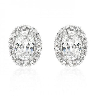 Clear Stone Estate Earrings (pack of 1 ea)