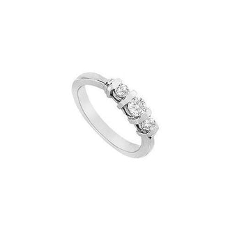 Diamond Engagement Ring : 14K White Gold - 1.00 CT Diamonds