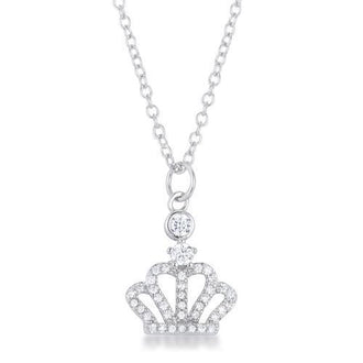 Tabitha 0.5 ct Crown Pendant