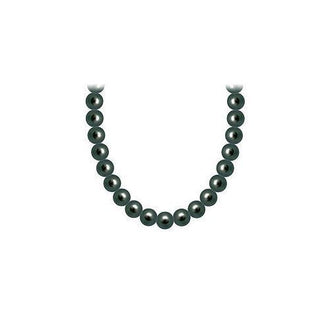 Akoya Cultured Pearl Necklace : 14K White Gold  4 MM