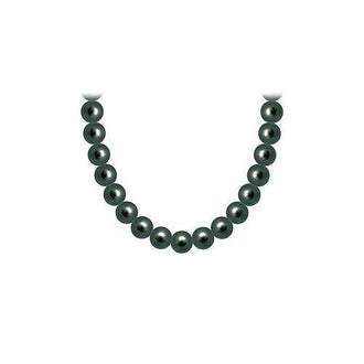 Akoya Cultured Pearl Necklace : 14K White Gold  6 MM