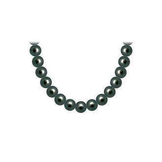 Akoya Cultured Pearl Necklace : 14K White Gold  10 MM